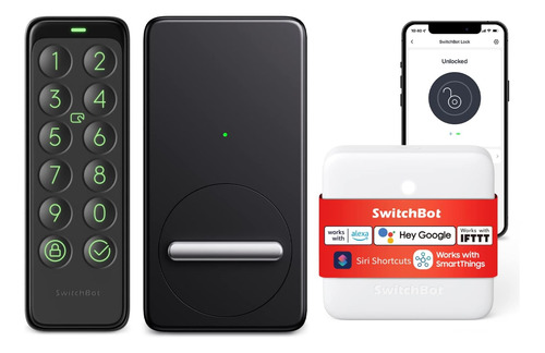 Switchbot Wi-fi Smart Lock Con Teclado Inalámbrico, Cerradur