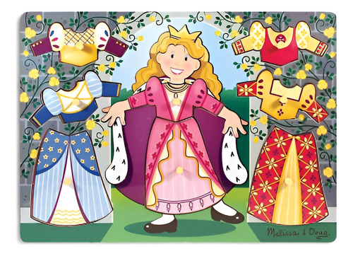 Rompecabeza Princesa Para Vestir Melissa & Doug
