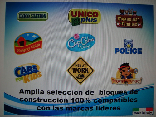 Bloques Construccion Unico Plus Torta Cumple Compatible Lego