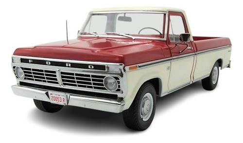 Ford F-100 1973 Pick Up Igual Argentia R - T Greenlight 1/18