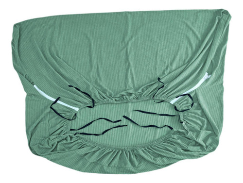 W Funda De Sofá Funda De Cojín Para Asiento 3 Plazas Verde