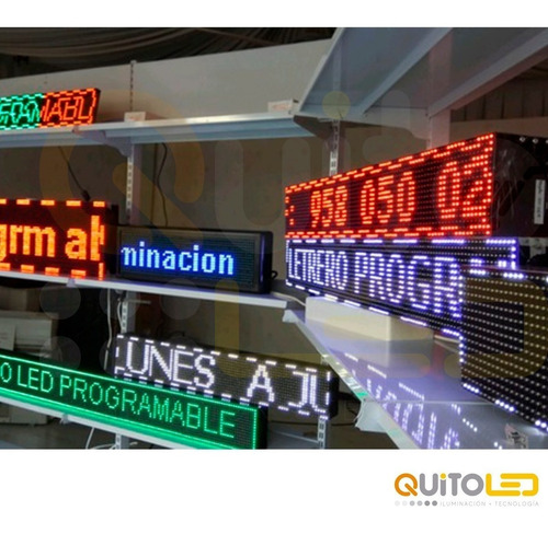 Imagen 6 de 9 de Letrero Luminoso Led Pasamensajes Programable 500 Caracteres
