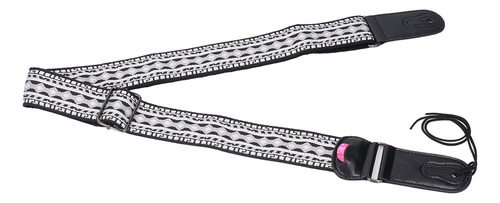 Guitarra Ethnic Bass Strap De 2 Polegadas De Comprimento Aju