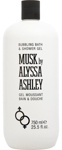 Gel De Ducha Alyssa Ashley Musk Para Mujer 750 Ml