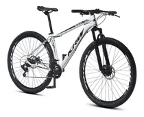 Comprar Bicicleta aro 29 KRW S60 Mountain Bike 24 velocidads câmbios Shimano Freio a Disco Suspensão dianteira Branco Tamanho quadro 19