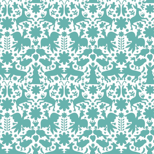 Imagen 2 de 4 de Stencil Magia Otomí Med Plantilla Reusable Para Manualidades