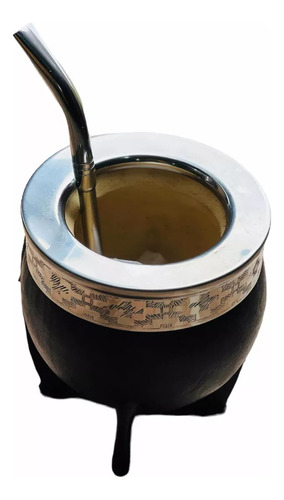 Mate Imperial Acero Inoxidable Grande + Bombilla Picoloro