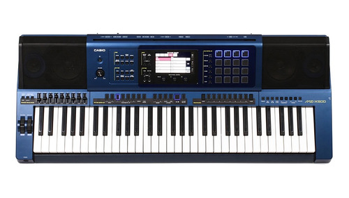 Teclado Casio Digital Mzx500 K Arranjador Azul