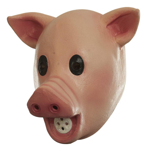 Squeaky Pig Máscara De Cerdo Cochinito Marranito Divertido