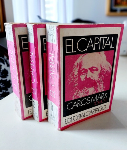 El Capital Karl Marx, Original 1973 Tres Tomos 