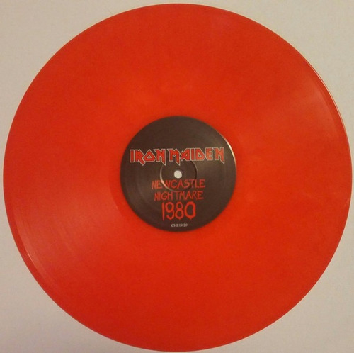 Lp Iron Maiden Newcastle Nightmare 1980 Bootleg Raro