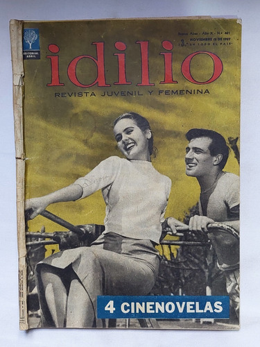 Idilio Fotonovela / Nº 461 / 1957 / María Giovannini