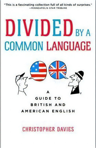 Divided By A Common Language, De Christopher Davies. Editorial Houghton Mifflin, Tapa Blanda En Inglés