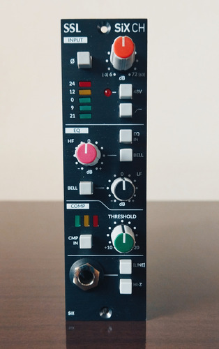 Pré Amplificador Ssl Six - 500 Séries - Channel Strip! Api