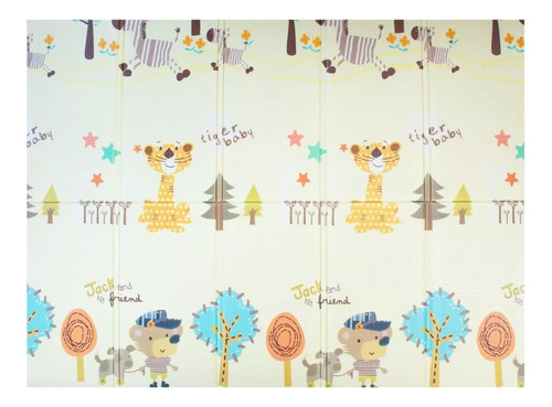 Tapete De Juego Papubaby Plegable Multiusos 150 X 200 Cm