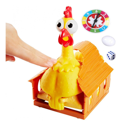 Plástico Lucky Hen Poniendo Huevos Juego De Pasatiempos