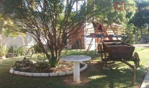 Chácara Com 2 Dormitórios À Venda, 4880 M² Por R$ 795.000,00 - Recreio Tsuriba - Campinas/sp - Ch0054