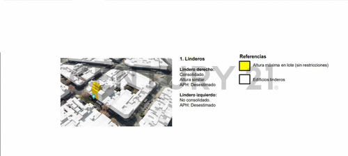 Venta Lote Villa Crespo A Construir 958m2 Hasta 7 Pisos Y Azotea