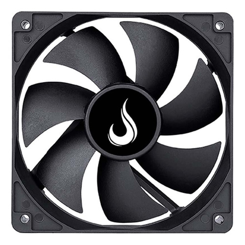 Kit 3 Cooler Fan Rise Mode 120mm 12v Preto - Rm-bk-01-fb