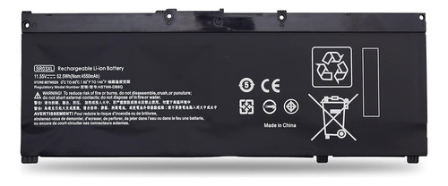 Pila-bateria Sr03xl Para Hp Laptop Gaming 15-cx X360 Nueva