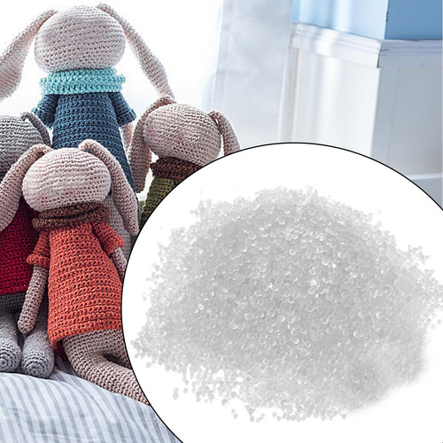 Materiales De Relleno De Cuentas De Peluche 100 Gramos Claro