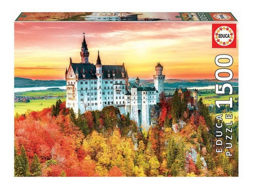 Puzzle Rompecabeza 1500 Piezas Otoño En Neuschwanstein Educa