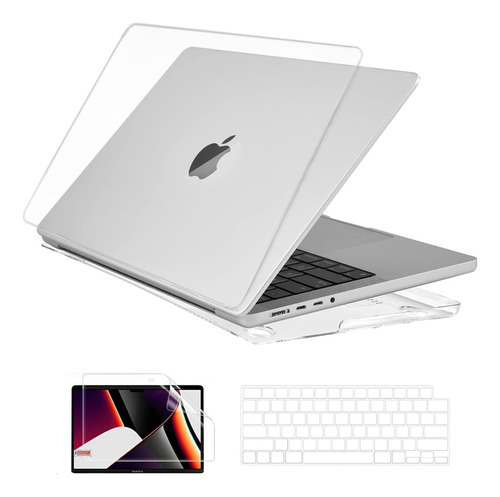 Funda Eoocoo Para Macbook Pro 14 M1 Pro/max +c/tec Clear