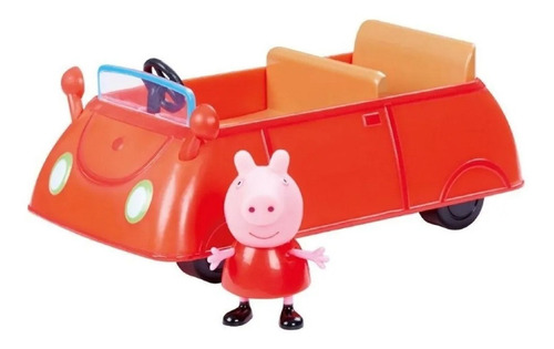 Peppa Pig Veículo Da Peppa Vermelho 2307 - Sunny