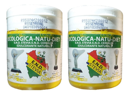 Stevia Boliviana Original Importada Ecológica-natu-diet 80gr