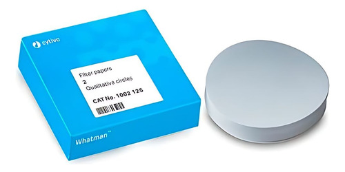 Papel Filtro Cualitativo # 4 125mm Ø 20-25µm Pk/100 Whatman