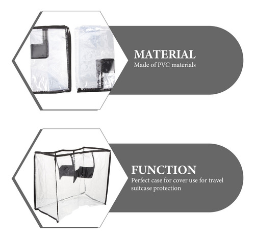2 Fundas Protectoras De Maleta Gruesas Para Maleta