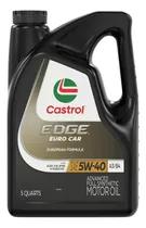Comprar Aceite Castrol Edge 5w40 100% Sintetico Garrafa 4.73lt