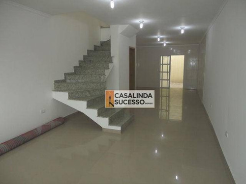 Sobrado Com 3 Dormitórios À Venda, 125 M² Por R$ 610.000,00 - Penha De França - São Paulo/sp - So0705