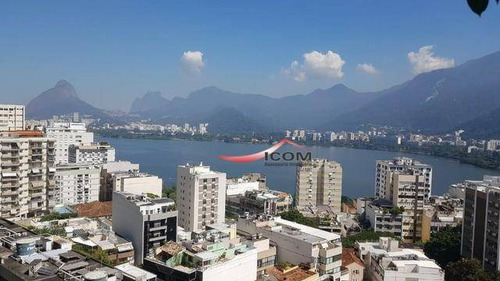 Apartamento À Venda, 280 M² Por R$ 4.500.000,00 - Lagoa - Rio De Janeiro/rj - Ap3451