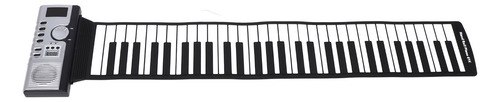Piano Electrónico Roll Up De 61 Teclas, Teclado Portátil De