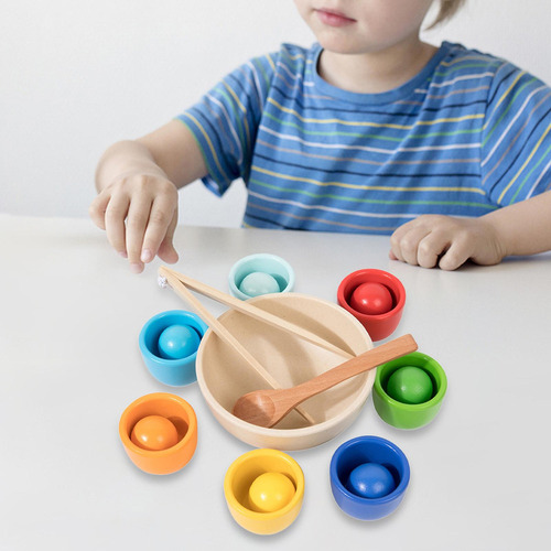 A Tazas, Habilidades Motoras Finas, Juguetes 7 Colores