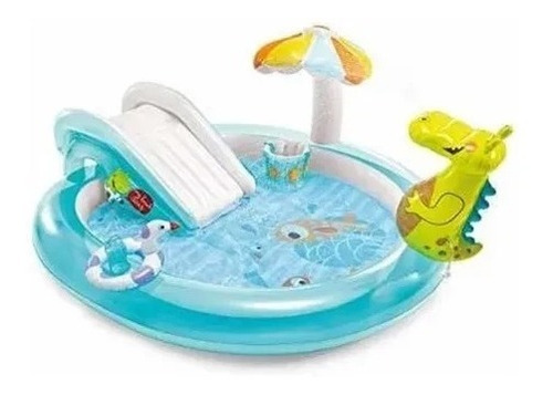 Centro De Juegos Hinchable Intex Gator, Para Niños