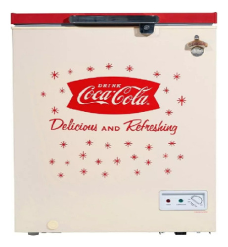 Refrigerador Congelador 5 Pies Coca Cola Retro Msi