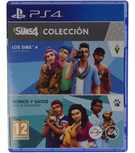 The Sims 4: Plus Cats & Dogs Bundle  4 Standard Edition Electronic Arts PS4 Físico