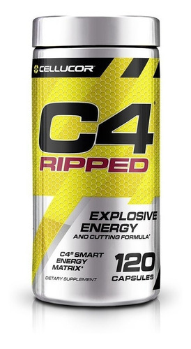 Pre Entreno Cellucor C4 Ripped 120 Capsulas 2 Botes