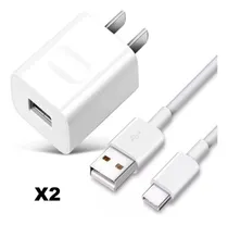 Comprar 2 Cargadores Original Huawei Carga Rapida Micro V8 - Tipo C