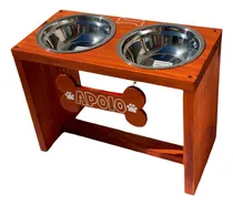 Comprar Comederos Elevados Para Perros . Incluye Nombre Y Platos A\u002Fi