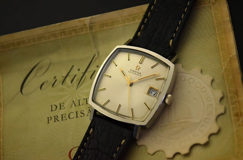 Omega Square Case Automatic - 100% Original - Um Charme