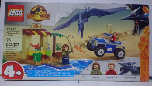 Caceria Del Pteranodon Lego Jurassic World 76943