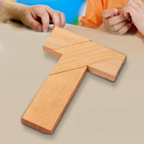Juegos De Rompecabezas De Madera Rompecabezas En Forma De T