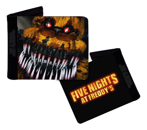 Billetera Cuero Sintetico Five Nights At Freddy's 04