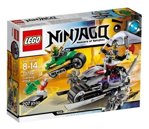 Lego Ninjago 70722 Ataque Overborg Cerrado