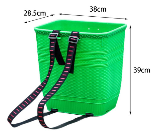 Cesta De Armazenamento Para Colheita De Frutas, Verde Eu