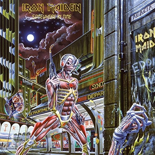 Iron Maiden Somewhere In Time Importado Lp Vinilo Nuevo