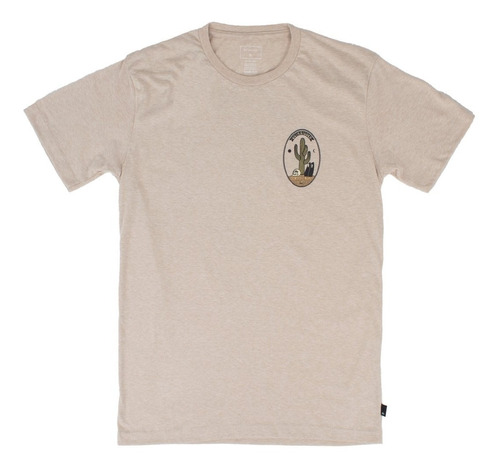 Remera Quiksilver Modelo Desert Point Beige Exclusiva